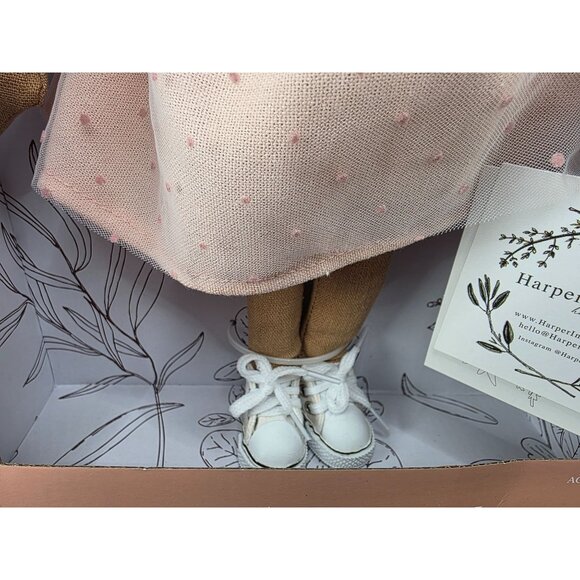 Harperiman Handmade Callie Linda 14 Inch Soft Fabric Doll for Kids - Picture 4 of 7